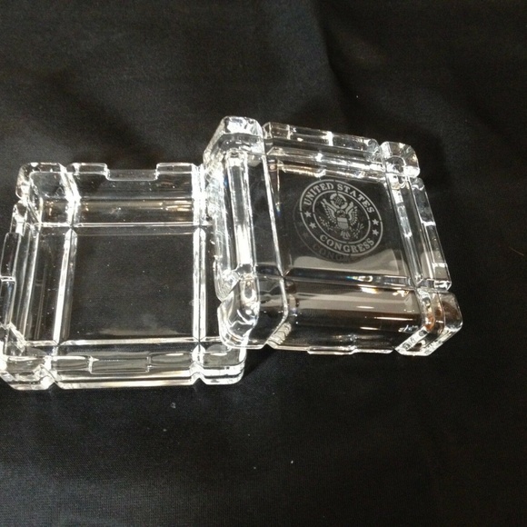 United States Congress Crystal Trinket Box USA - Picture 8 of 10